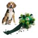 Larimuer sniffing ball for dogs sniffing car sniffing toys interactive dog toys portable pets snuffle ball toy for small medium -sized dogs pet (summer green)