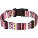 Buy Mihqy Adjustable Dog Collar - Soft & Comfortable Bohemian Design for Small Medium & Large Dogs (Pink 25-40 cm) - Buy Online on GoSupps.com