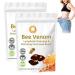 Lukmlca Bee Venom Lymphatic Drainage & Slimming Foot Soak Beads Lukmlca Bee Venom Foot Soak Luklmca Bee Venom Foot Soak Aprolo Detoxingherbs Cleansing Foot Soak Beads Relief Relax (2PCS)