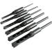 6pcs Square Hole Mortise Chisel Drill Bit Tools  5/8 9/16 1/2 3/8 5/16 1/4 HSS Woodworking Hole Saw Mortising Chisel Drill Bit Set  Different Sizes