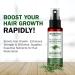 Rosemary Water for Hair Growth Spray - 100% Natural Hydrosol with Peppermint Oil & Caffeine for Stronger Thicker Hair | International Shipping Available - Buy Online on GoSupps.com
