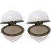 Buy Set of 2 Ceramic Golf Pill Boxes & Organizers - Compact Stylish Storage for Pills & Medications - International Shipping Available - Buy Online on GoSupps.com