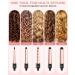 5 in 1 Curling Iron Wand Set Ohuhu Upgrade Curling Wand With 5Pcs 0.35 to 1.25 Inch Interchangeable Ceramic Barrels and Heat Protective Glove Dual Voltage Hair Curler for All Hair Types Rose Gold Rose Golden - Buy Online on GoSupps.com