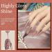 MAYCHAO 15ML Glitter Gel Nail Polish 1Pc Princess Glitter Gel Nail Polish Soak Off UV LED Nail Gel Polish Nail Art Starter Manicure Salon DIY at Home 0.5 OZ - Buy Online on GoSupps.com