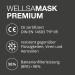 Wellsamed Wellsamask Type IIR Medical Face Mask - 50 Pack Black - Elastic Band Single Colour - International Shipping - Buy Online on GoSupps.com