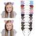 Frcolor Cat Ears Headband - 12 Pack Glitter Sequin Ears for Parties | Metal Hair Bands - Buy Online on GoSupps.com