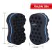 3Pcs Magic Hair Twist Sponge Set - Dreadlock, Afro Curls & Coils Brush + Metal Pick - Buy Online on GoSupps.com