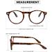 Amillet 3-Pack Retro Round Reading Glasses for Men & Women - Blue Light Blocking +1.5 - Spring Hinges - Buy Online on GoSupps.com