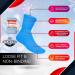 Diamond Star Diabetic Socks for Women 9-11 - Non-Binding Cushion Cotton Crew & Ankle Socks - Buy Online on GoSupps.com