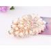 Sweet Crystal Sparkling Bowknot Hair Pins Rhinestone Pearl Flower Hair Clip Hairpin for Party Wedding Daily Applies to Bun Updo - Buy Online on GoSupps.com