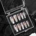 xbiez Wear False Nail Gift Box Transparent Clamshell Tool Clear Box Nail Art Storage Boxes Packaging Box Polystyrene Material Press On Nail Packing Box - Buy Online on GoSupps.com