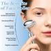 Supergiant Stainless Steel Face Roller and Gua Sha Set for Fine Lines and Wrinkles | Skin Care Tools with Travel Pouch - Silver - Buy Online on GoSupps.com