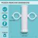 Painless Insect Bite Relief Tool - Suction Remover | Fast Itch and Swelling Relief - White (Pack of 2) - Buy Online on GoSupps.com