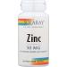 Solaray Zinc Amino Acid Chelate 50 mg VCapsules 100 Count