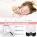Kids Silk Sleep Mask Eye Cover - 100% Natural Adjustable Blindfold for Boys & Girls - Comfortable Eye Shade (Pink - Buy Online on GoSupps.com