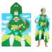 Flyish Direct bathing poncho children 100% cotton children's towel poncho children bath towel towel with hooded beach towels for boys and girls 70x60cm dinosaur 70*60cm