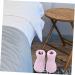 FOMIYES Heated Foot Warmer Slippers - USB Rechargeable Plush Shoes for Winter | Electric Heater & Thermal Supplies for Women - Pink - Buy Online on GoSupps.com