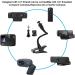 Smatree Flexible Jaws Clamp Mount Holder for Logitech Webcam and GoPro Hero - Compatible with C925e C922x C930e C920 C615, Arlo Ultra/Pro/Pro 2/Pro 3 - Secure Your Camera Anywhere! - Buy Online on GoSupps.com