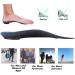 Orthotic Insoles with Arch Support for Flat Feet & Plantar Fasciitis - Comfortable 3/4 Length Inserts for Men & Women - US Size 5-6.5 - Buy Online on GoSupps.com