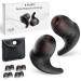 KAUGIC Ear Plugs for Sleep Noise Reduction Reusable & Washable Soft Silicone Earplugs for Noise Cancelling Sleeping Snoring Work Travel Concerts - 8 Ear Tips in XS/S/M/L On-Ear