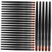 500 Pcs Lip Brush Lipstick Applicator Lip Gloss Applicator Makeup Tool Brush 7.5cmx5pcs Black 100pcsx5pcs