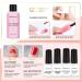 Morovan Poly Nail Gel Kit with UV LED Lamp - 8pcs Extension Gel Set with Slip Solution, Primer, Rhinestones & Manicure Tools - All-in-One Poly Gel Nail Art Supplies - Buy Online on GoSupps.com