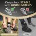 Carbon Fiber Insoles for Turf Toe & Foot Fractures | Sports & Hiking Shoe Inserts | Men s 4.5-5 & Women s 5.5-6 - Buy Online on GoSupps.com