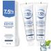 Hydroxyapatite Toothpaste Hidroxiapatita Toothpastes for Advanced Enamel Protection Fluoride-Free Toothpaste for Sensitive Teeth 4.23oz (2pcs)