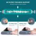 Willai Adjustable Cervical Pillow for Neck Pain Relief - Orthopedic Contour Pillow with Inflatable Tube - Cooling Memory Foam - Ideal for Side and Back Sleepers - 25x15x4.9 (Gray Queen) - Buy Online on GoSupps.com