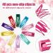 40-Piece Double Grip Metal Snap Hair Clips | Non-Slip Barrettes for Women & Girls - Salon Quality Hair Accessories in 10 Colors - Buy Online on GoSupps.com