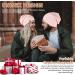 Yaniky Cotton Slouch Beanie Hat for Men & Women - Soft Thin Windproof Chemo Hat in Pink | All-Season Jersey Long Beanie - Buy Online on GoSupps.com