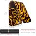 Stylish Leather Lipstick Case with Mirror - Mini Lip Gloss Organizer in Tiger Print | Perfect for Travel & Storage - Buy Online on GoSupps.com