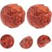 Sewoart Decorative Hand Massage Balls - Wooden Tension Relief Handballs for Relaxation - 1 Pair - Buy Online on GoSupps.com