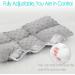 Stoma Security Belt Cushion - Protective Covers for Ileostomy & Urostomy Bags | Minky Dot Gray | Ideal for Men & Women - Buy Online on GoSupps.com
