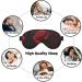 Red Rose Soft Sleep Eye Mask - Breathable Travel Eye Patch for Women | Perfect for Relaxation - Buy Online on GoSupps.com