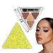 Eye Shadow Palette Makeup - 4 Colors Blendable Bright Makeup Palette Professional Eye Shades Cosmetics - Waterproof Pigment Eye Shadow Pallete Glitter Makeup Palette Colorful Eyeshadow Littryee F402#Orange