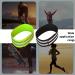 Simsky Reflective Ligaments - 4-Piece Elastic Reflector Strap Set with Velcro Fastener | Ideal for Jogging Biking Hiking & Motorcycling (Green & Black) - Buy Online on GoSupps.com