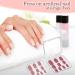 ASTER 10 Pcs Press on Nail Storage Box with Adhesive Double Sided Tape Acrylic Fake Nail Box Nail Display Packaging Box Transparent Nail Storage Boxes for Home DIY Nail Salon(Round Corner) - Buy Online on GoSupps.com