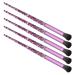 5-Piece Purple Handles Makeup Brushes Set - Eye Shadow & Concealer Beauty Tools for Flawless Makeup - Buy Online on GoSupps.com