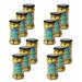 Lot of 12x Whole green olives with anchovy flavor - 300g jar