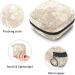 Womens Bonds Storage Pockets Stillpad Holder - Light Brown Floral Portable Period Kit for Girls & Women - Buy Online on GoSupps.com
