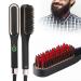 2-in-1 Heated Beard Brush & Straightener - Fast Styling & Grooming for Men | Beard Glids Comb (EU) - Buy Online on GoSupps.com