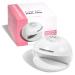 LONDONTOWN Flash Dry Mini Nail Fan Dryer for Regular Nail Polish Lacquers for Hands Feet Portable Fan Cool Air Blower for Manicures Pedicures for Quick Drying Battery-Powered