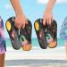 Shop Mnsruu Alien Spaceship Universe Flip Flops - Stylish Sandals & Home Slippers for Men & Women | X-Small Multicolored Perfect for Travel Spa & Bedroom - Buy Online on GoSupps.com