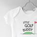 Hippowarehouse Little Golf Buddy Baby Vest Bodysuit | Short Sleeve for Boys and Girls - Buy Online on GoSupps.com