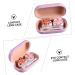 Solust 3 Series Box Colored Contact Lens & Travel Case - Halter Set for Eye Care | Durable ABS Container - Buy Online on GoSupps.com