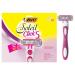 BIC Soleil Click 5 Women's Disposable Razor, Five Blade, 1 Handle and 10 Cartridges, For a Smooth and Close Shave