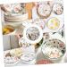 Alipis Classical Anti-hot Tableware Restaurant Adorable Snack for Noodle Food Japanese Serving Animal 23X23X7.3CM Assorted Color - Buy Online on GoSupps.com