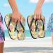 Mnsruu Christmas Cat Flip-Flops for Home & Travel | X-Large Multi-Colored | Unisex Spa & Hotel Slippers - Buy Online on GoSupps.com