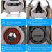 KISCHERS Reusable Half Facepiece and Anti-Fog Safety Goggle Set Against Dust/Organic Vapors/Smells/Fumes/Sawdust/Asbestos Suitable for Painting Staining Car Spraying Sanding &Cutting - Buy Online on GoSupps.com